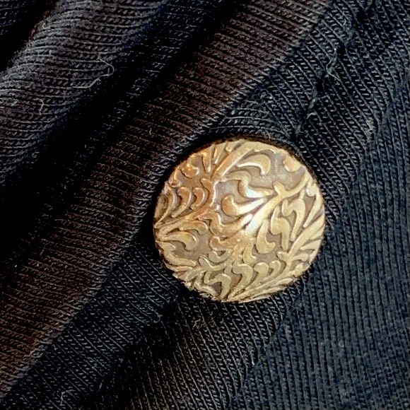 Mblem Black Slouch Style Tee Shirt Tall Long USA|S - Picture 5 of 7